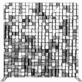 Sparkling Silver Sequin Wall Double Sided Backdrop - Layoris